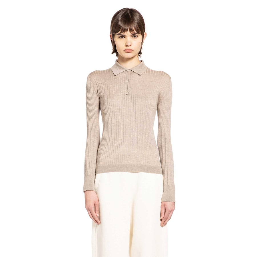 Max Mara Lightweight Cashmere Silk Polo, view 6