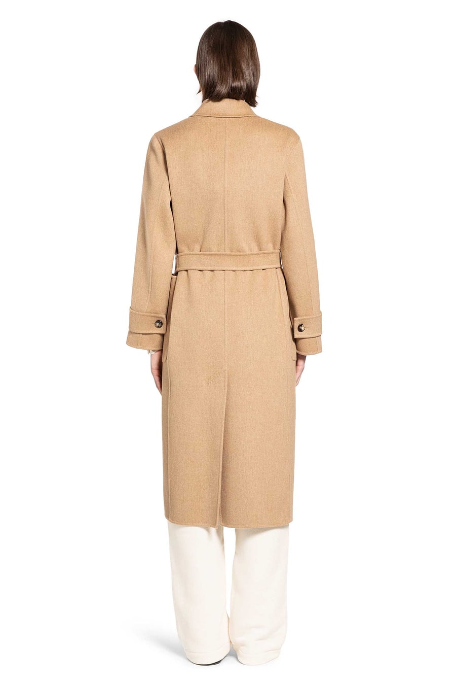 Max Mara Camel Long Robe Coat, view 4