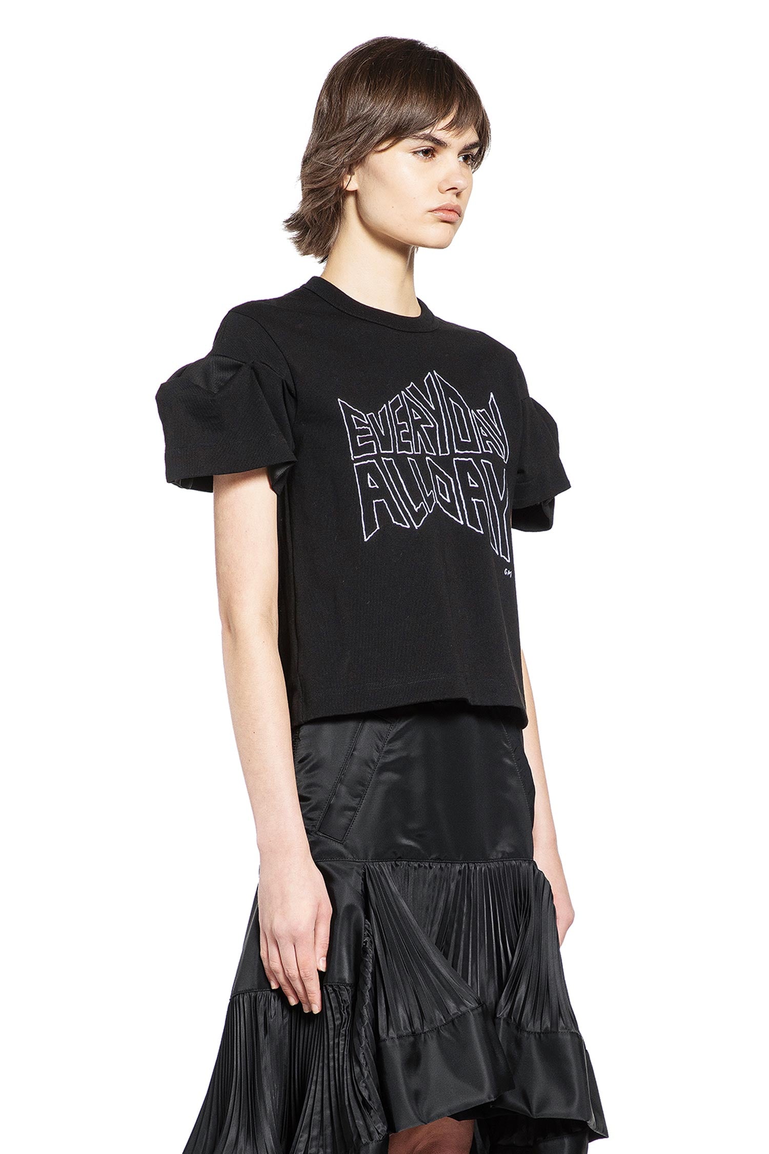 SACAI Geoff Mcfetridge Cotton Jersey T-shirt, view 2