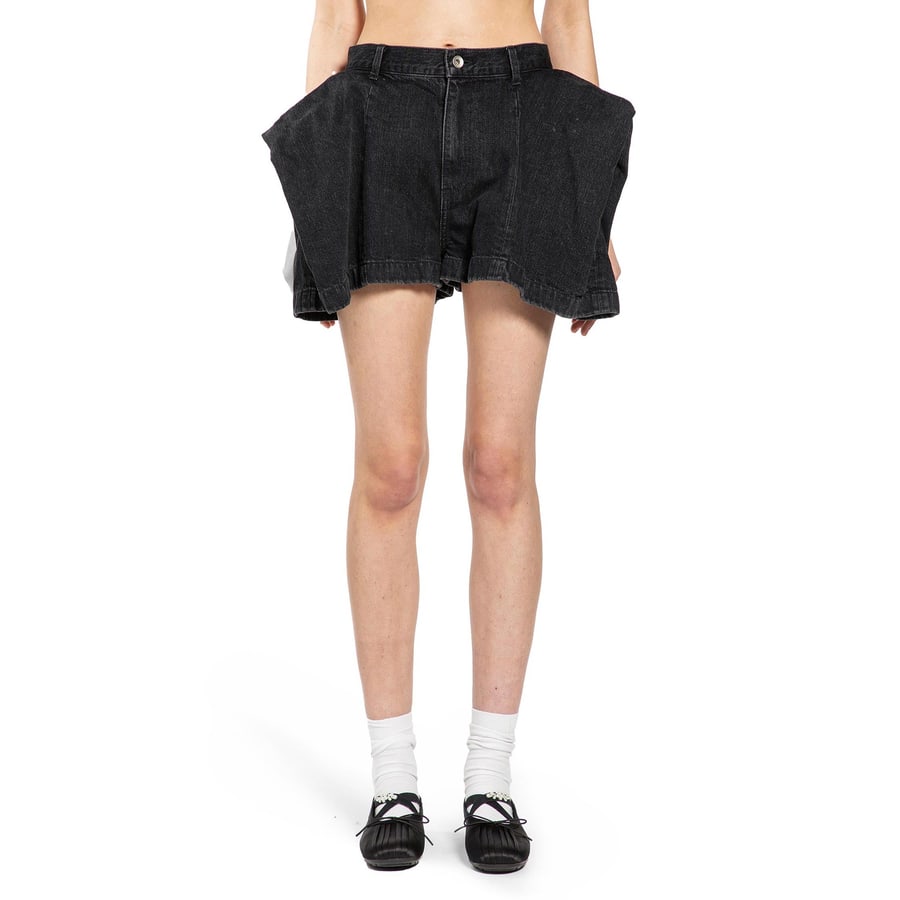 SACAI Denim Shorts, view 6