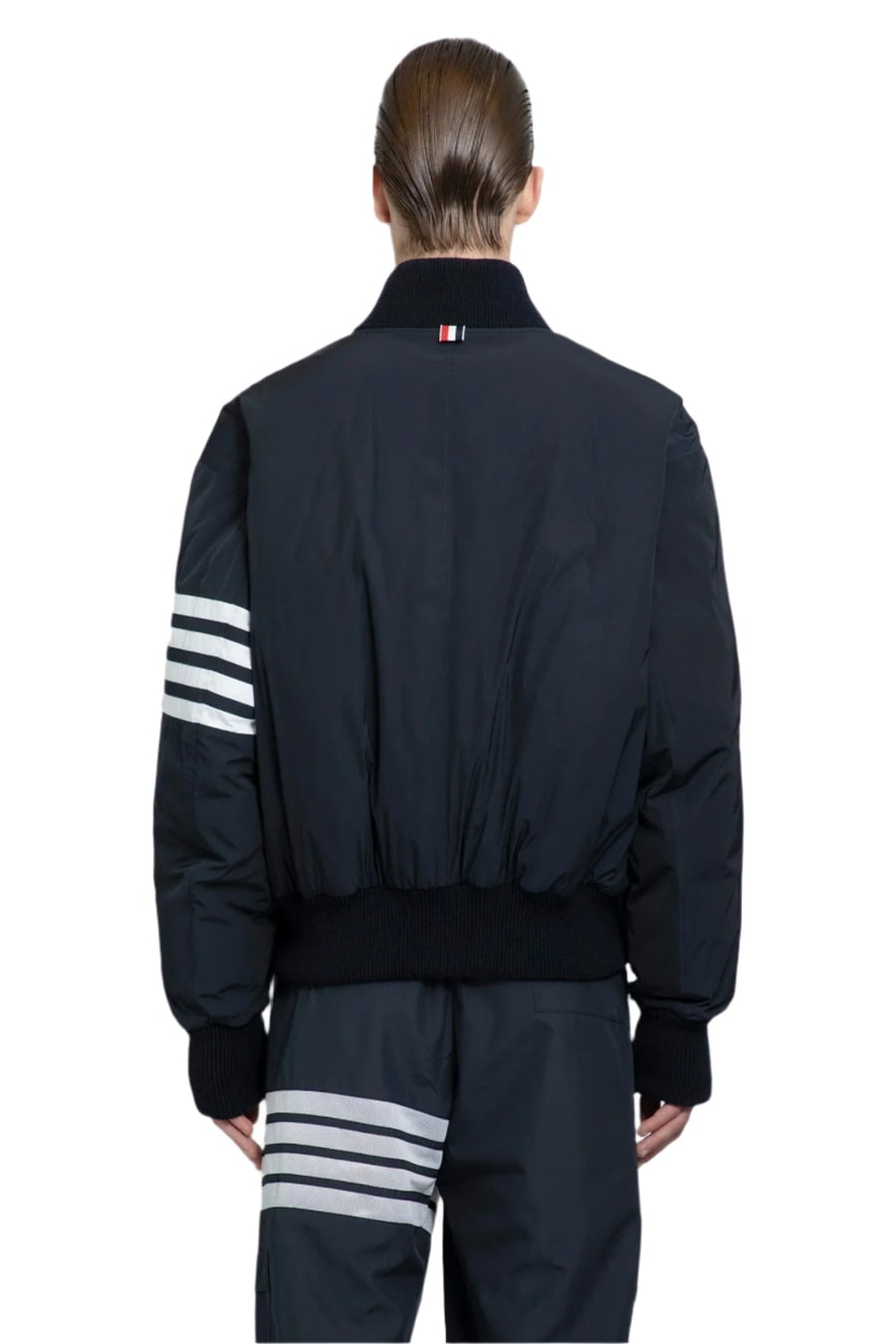 Thom Browne 4-Bar Down Filled Blouson Jacket, view 3
