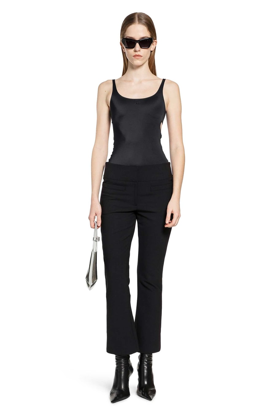 COURRÈGES Heritage Cropped Bootcut Pants, view 5