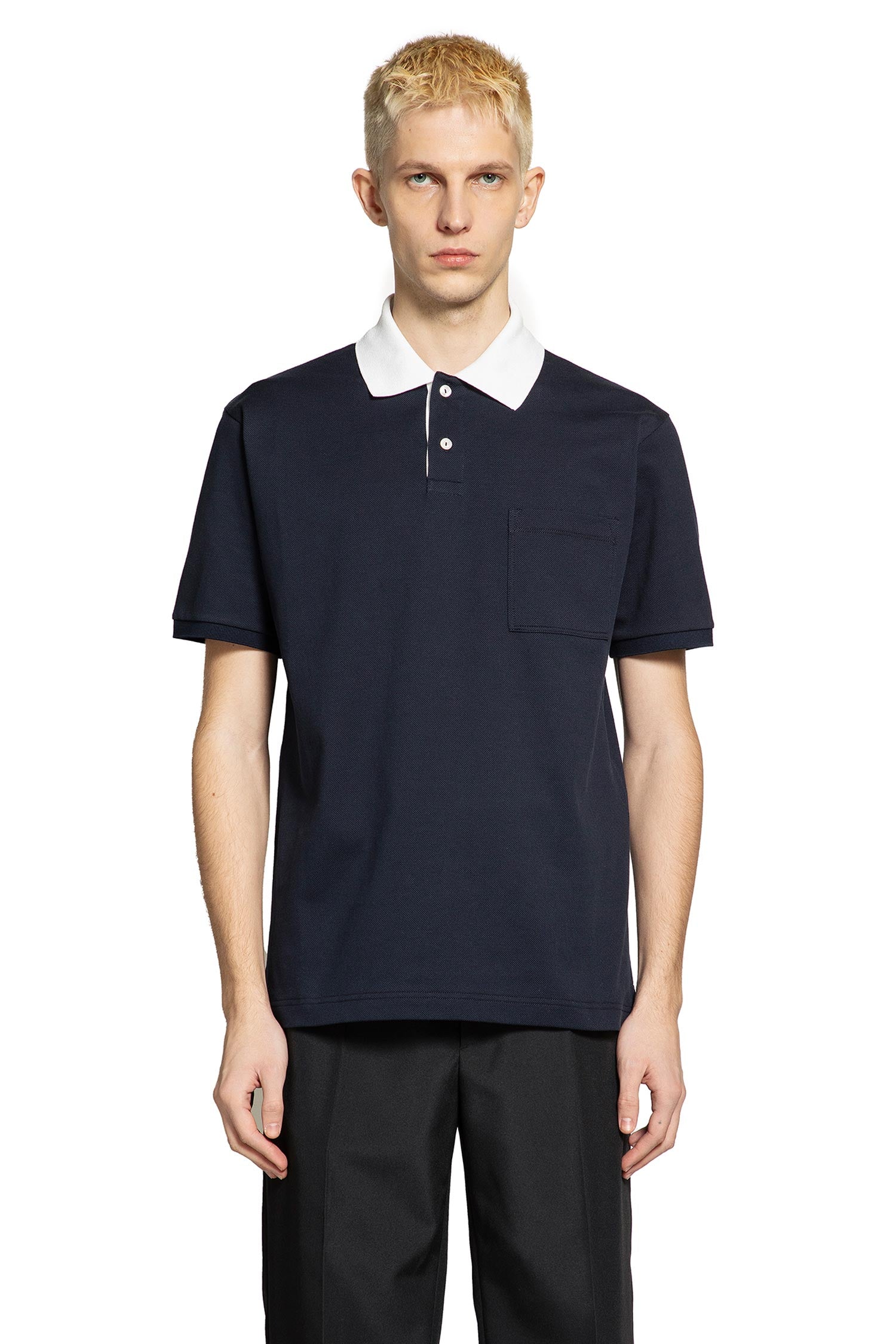 Gucci Stretch Cotton Piqué Polo Shirt, view 2