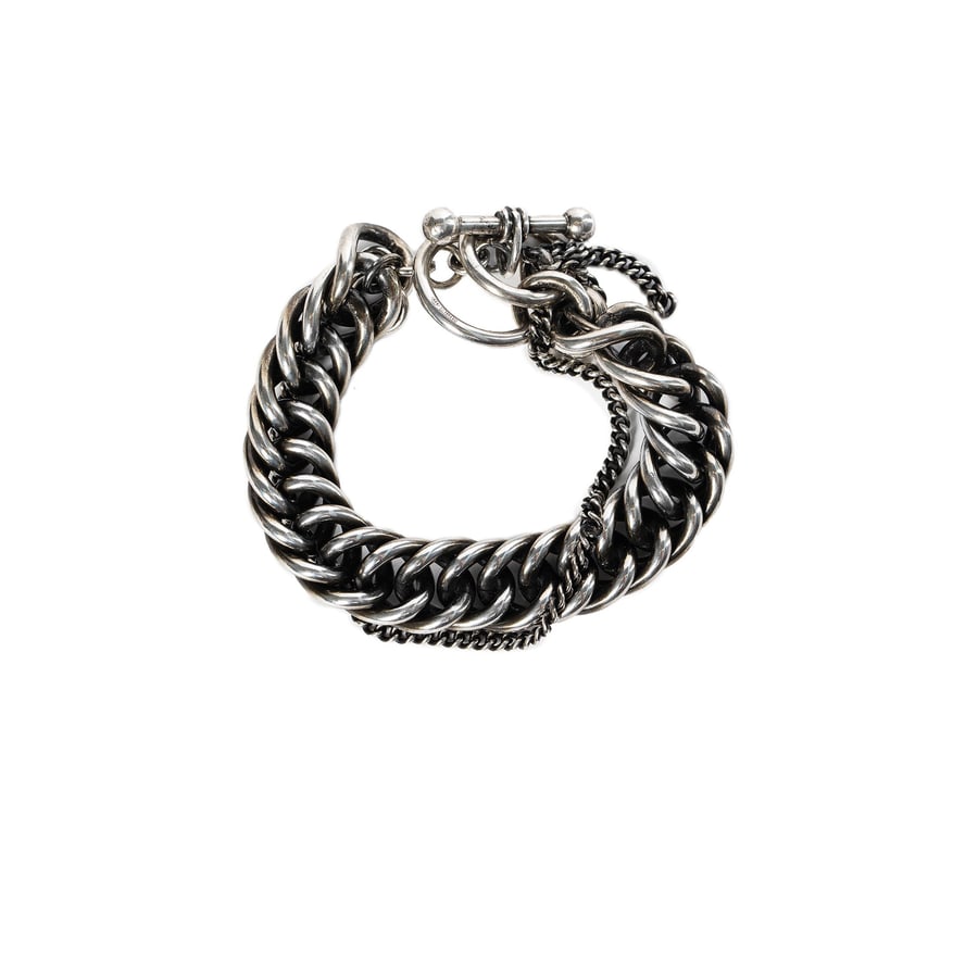 Ann Demeulemeester Hinna Double Chain Bracelet, view 3