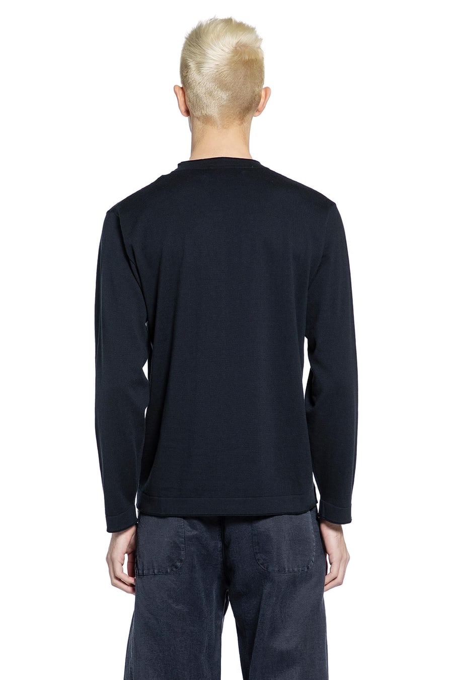 MASSIMO OSTI STUDIO Cotton Silk Sweater, view 3