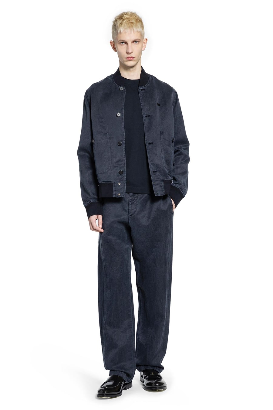 MASSIMO OSTI STUDIO Cotton Silk Sweater, view 4