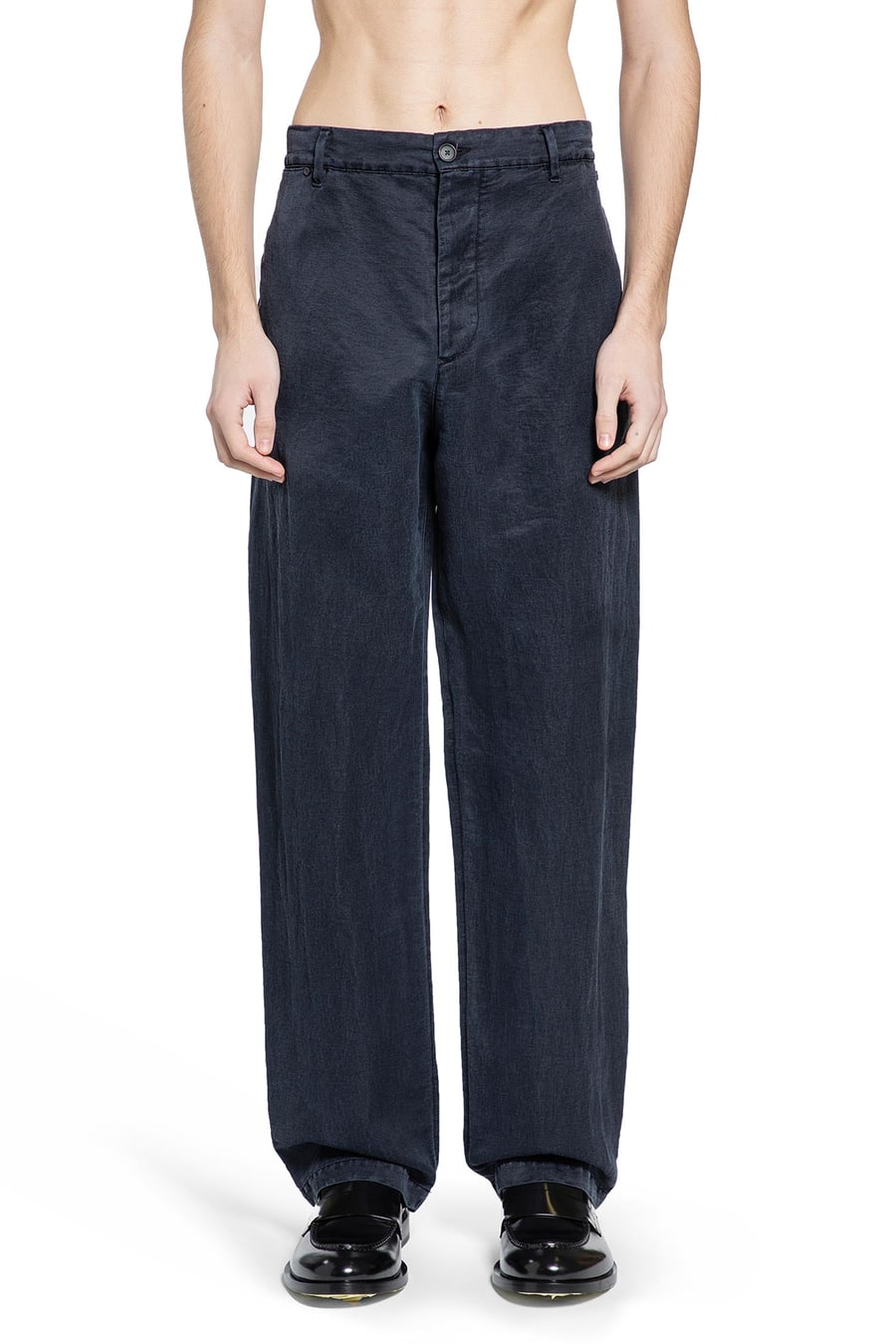 MASSIMO OSTI STUDIO Nylon Silk Chinos, view 2