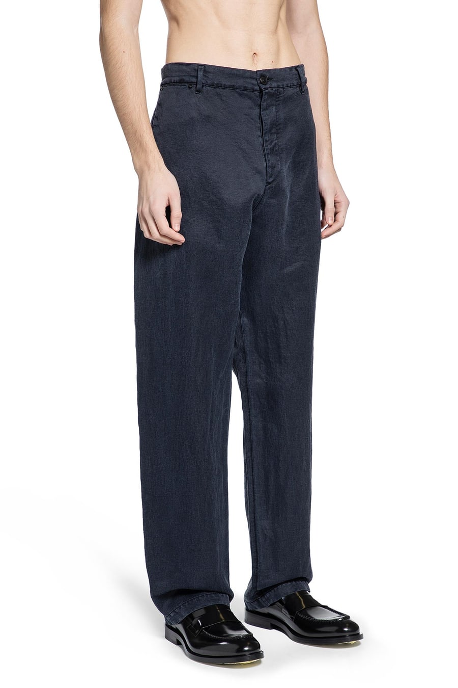 MASSIMO OSTI STUDIO Nylon Silk Chinos, view 3
