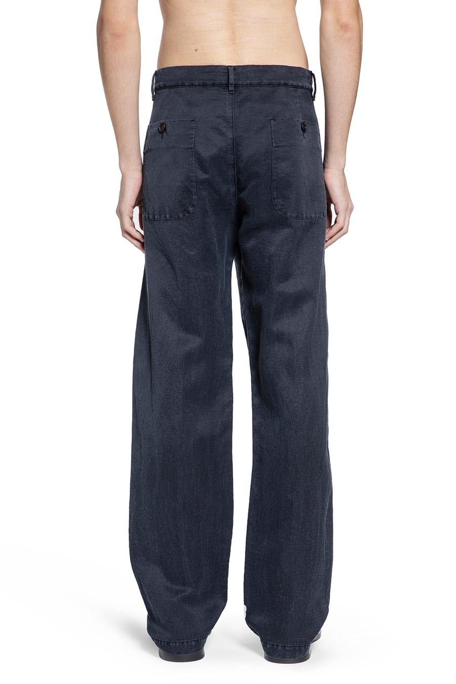 MASSIMO OSTI STUDIO Nylon Silk Chinos, view 4