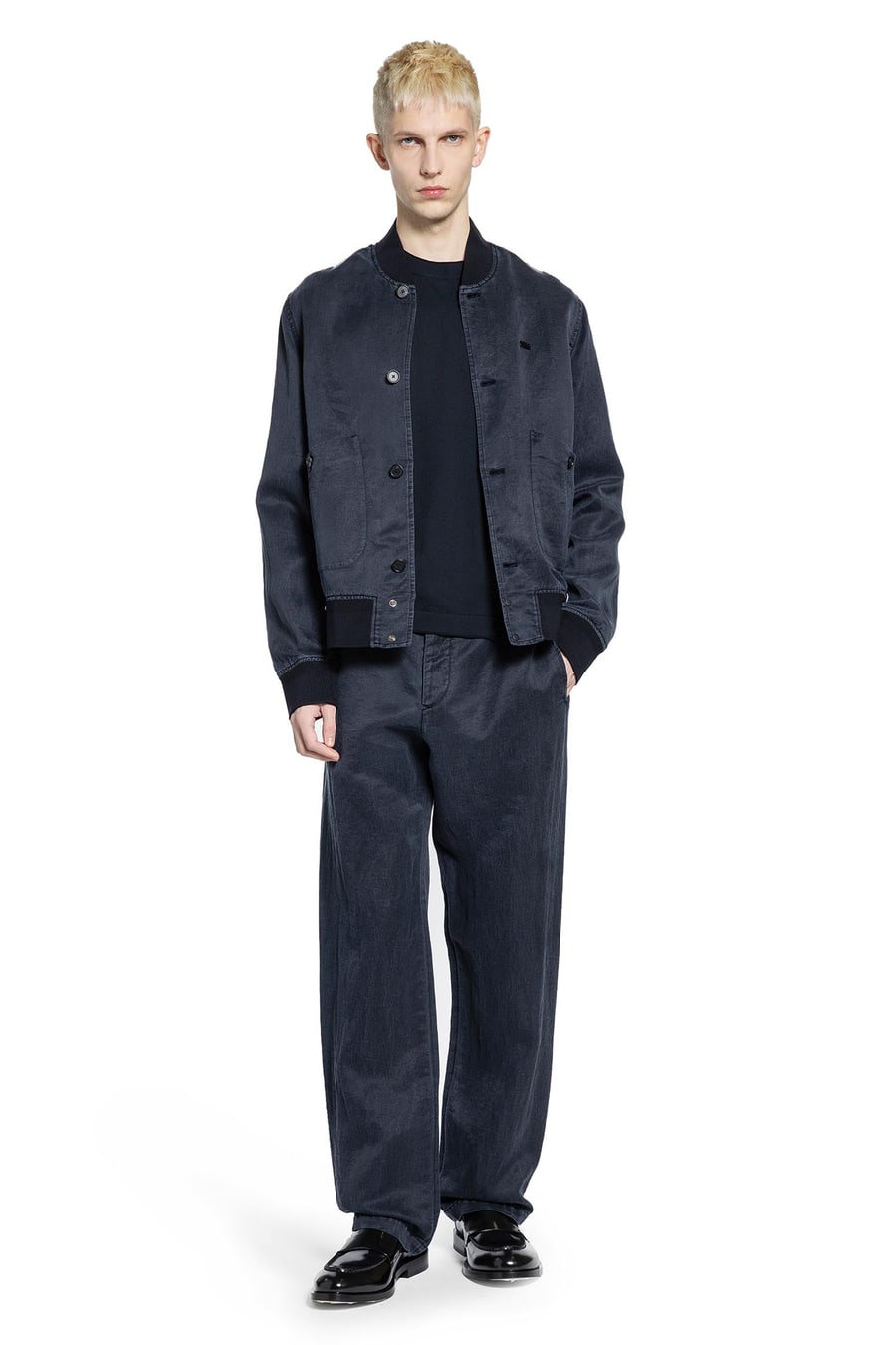 MASSIMO OSTI STUDIO Nylon Silk Chinos, view 5