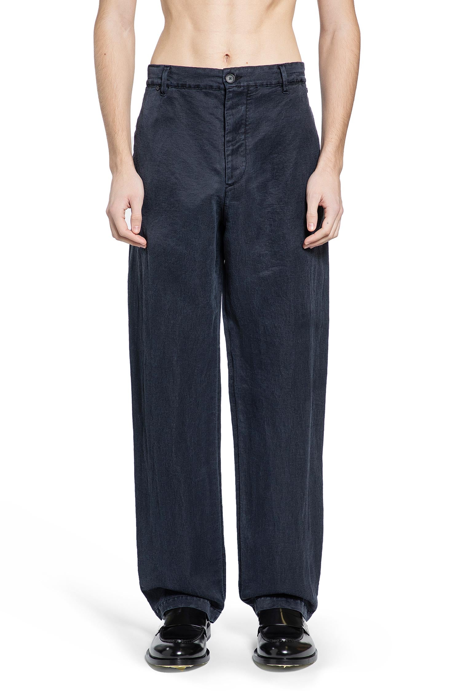 MASSIMO OSTI STUDIO Nylon Silk Chinos, view 2