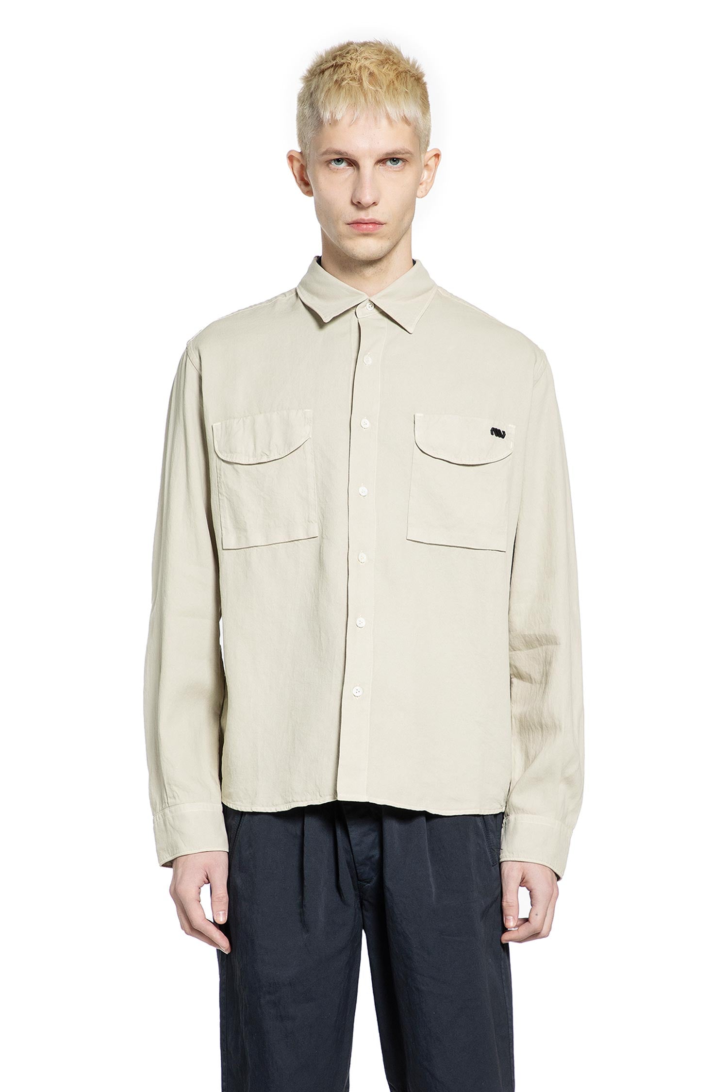 MASSIMO OSTI STUDIO Pocket Overshirt, view 2