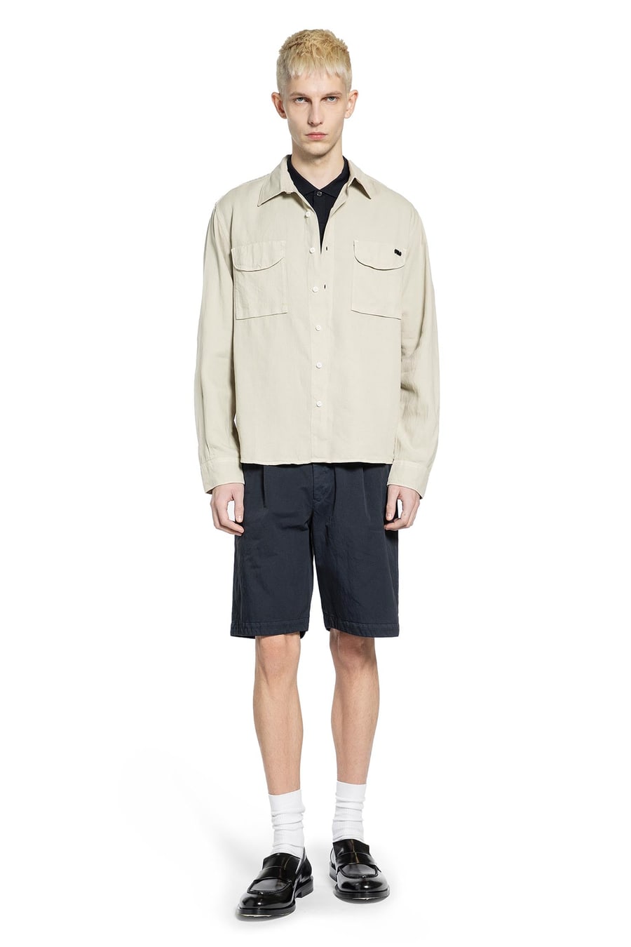 MASSIMO OSTI STUDIO Pocket Overshirt, view 5