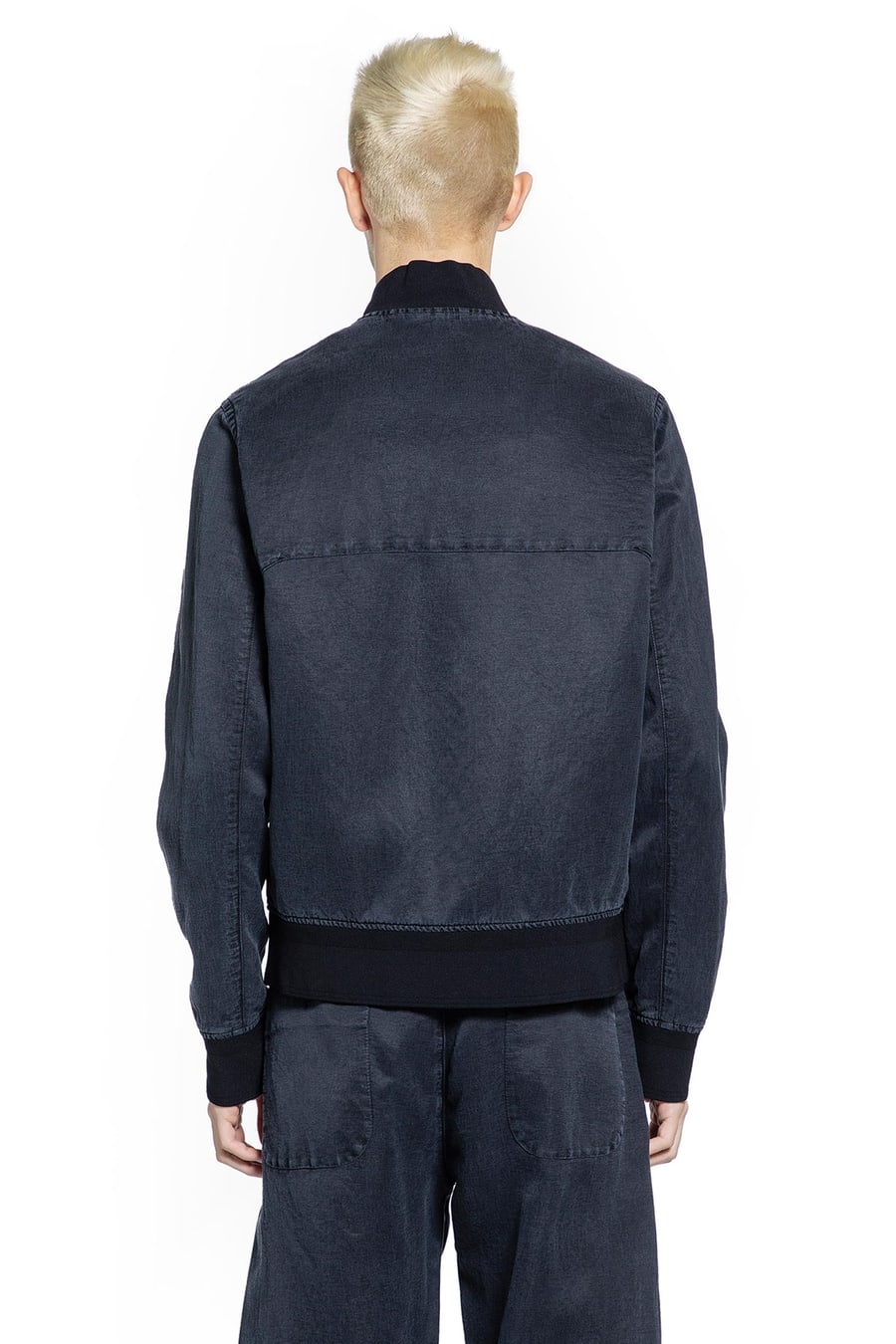 MASSIMO OSTI STUDIO Nylon Silk Bomber, view 4