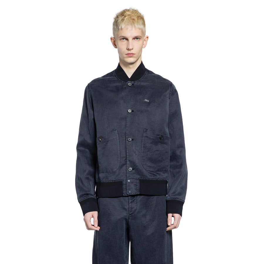MASSIMO OSTI STUDIO Nylon Silk Bomber, view 6