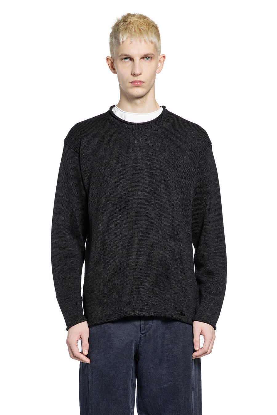 MASSIMO OSTI STUDIO Cotton Blend Sweater, view 2