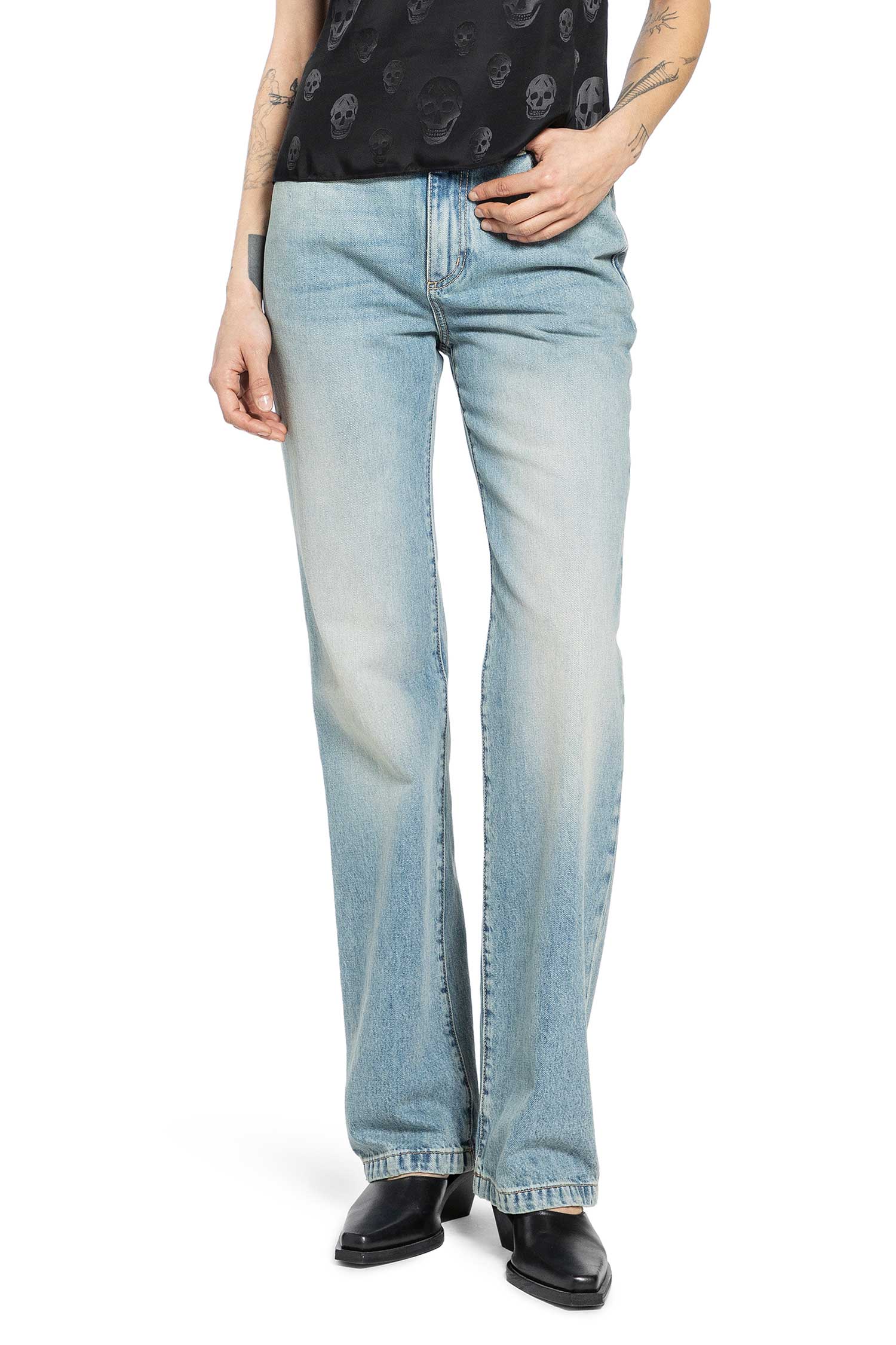 MCQUEEN Straight Leg Jeans