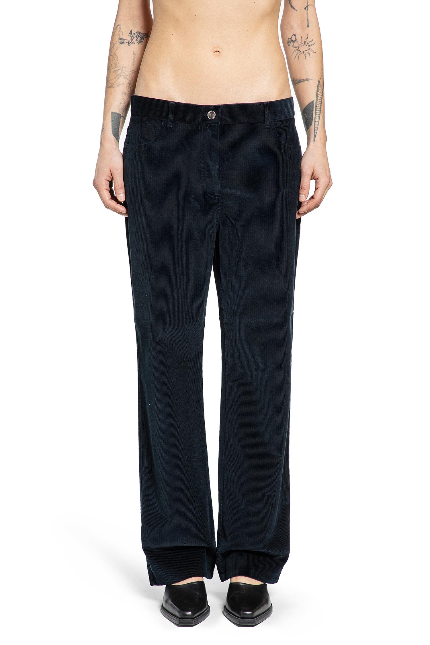 Toteme Straight Cord Trousers, view 2