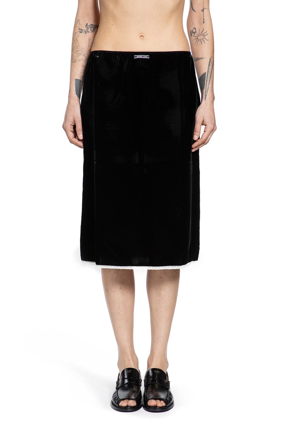 Prada Velvet Underskirt, view 2