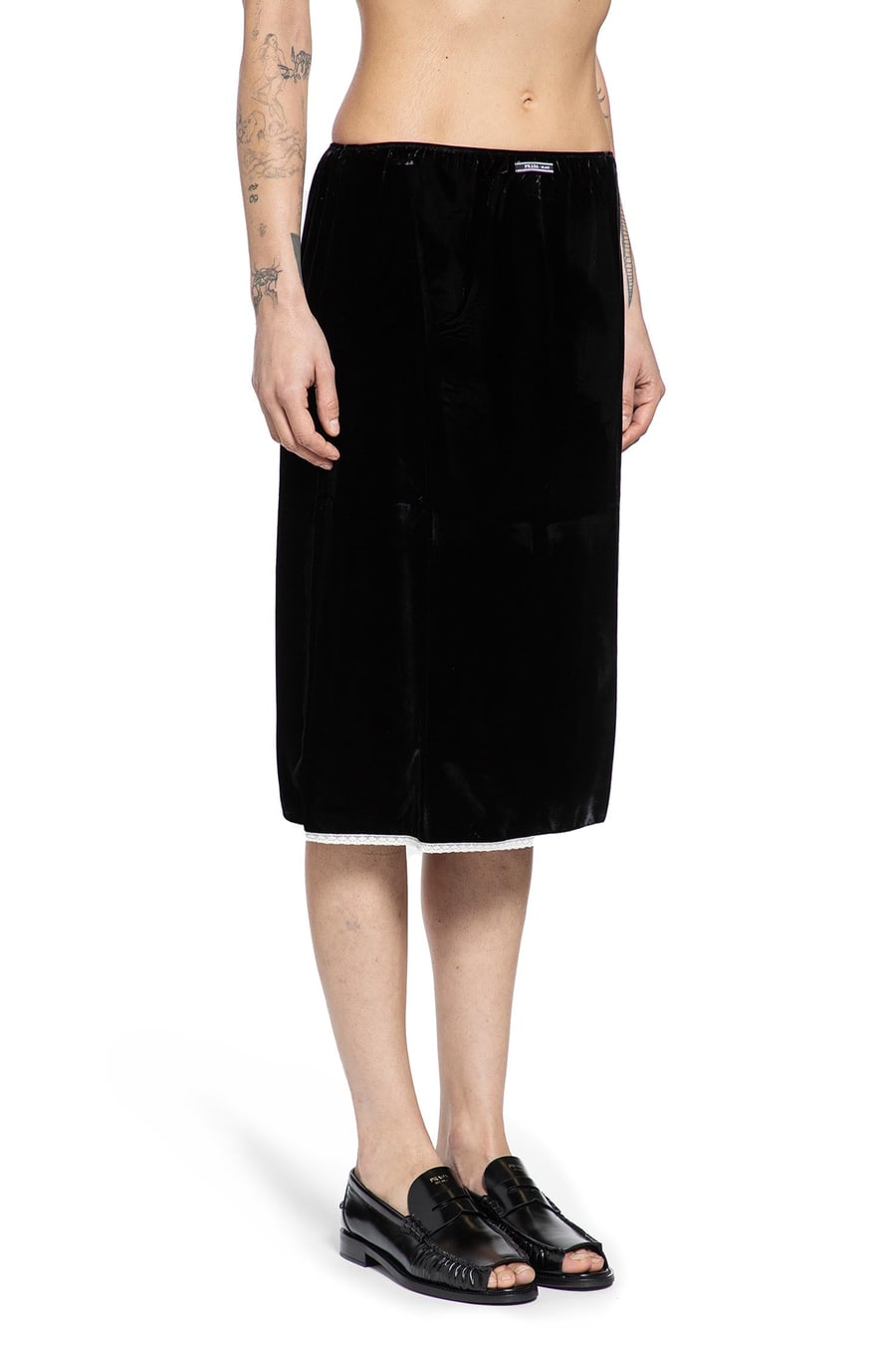 Prada Velvet Underskirt, view 3