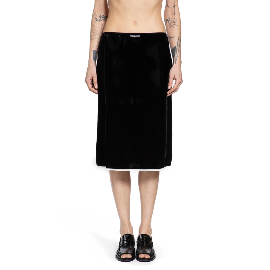 Prada Velvet Underskirt, view 6