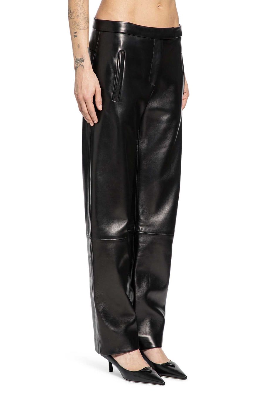 KHAITE Miles Pants, view 3