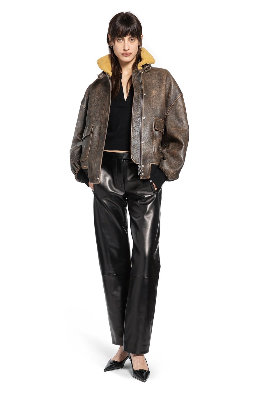 KHAITE Miles Pants, view 5