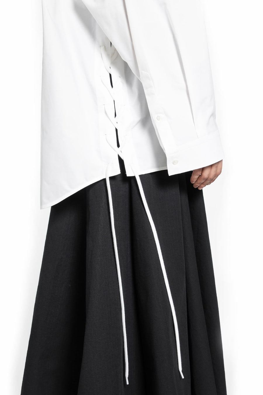 Balenciaga Lace-Up Shirt, view 4
