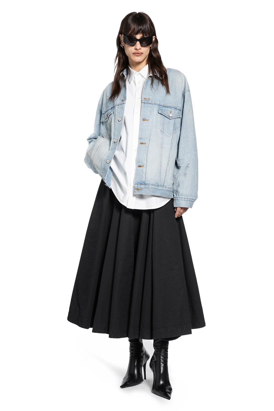 Balenciaga Lace-Up Shirt, view 5