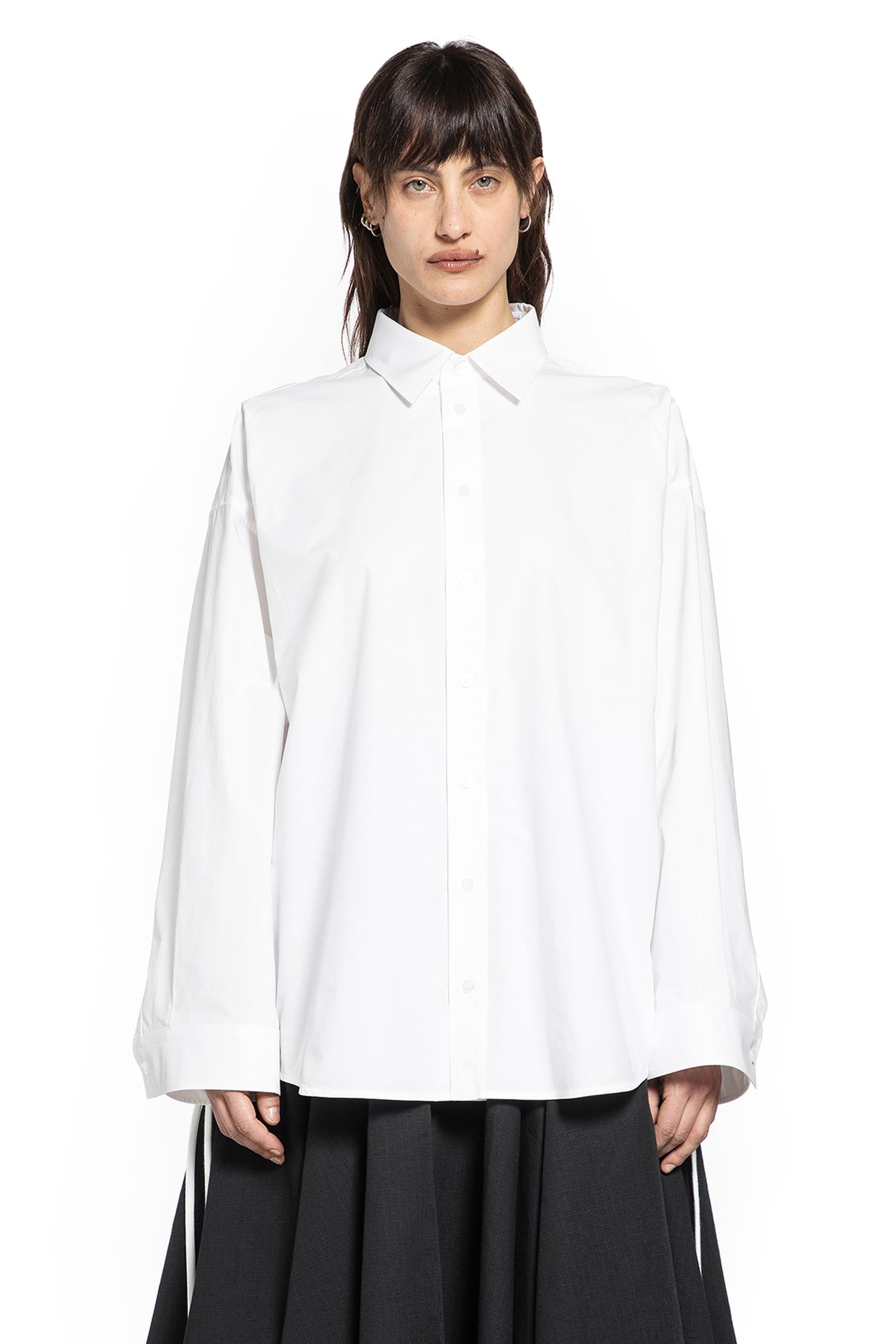 Balenciaga Lace-Up Shirt