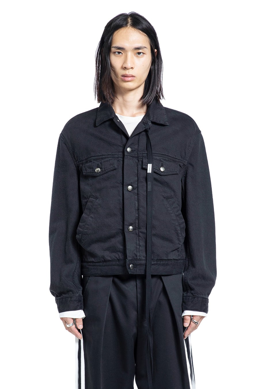 Ann Demeulemeester Raf Standard Denim jacket, view 2