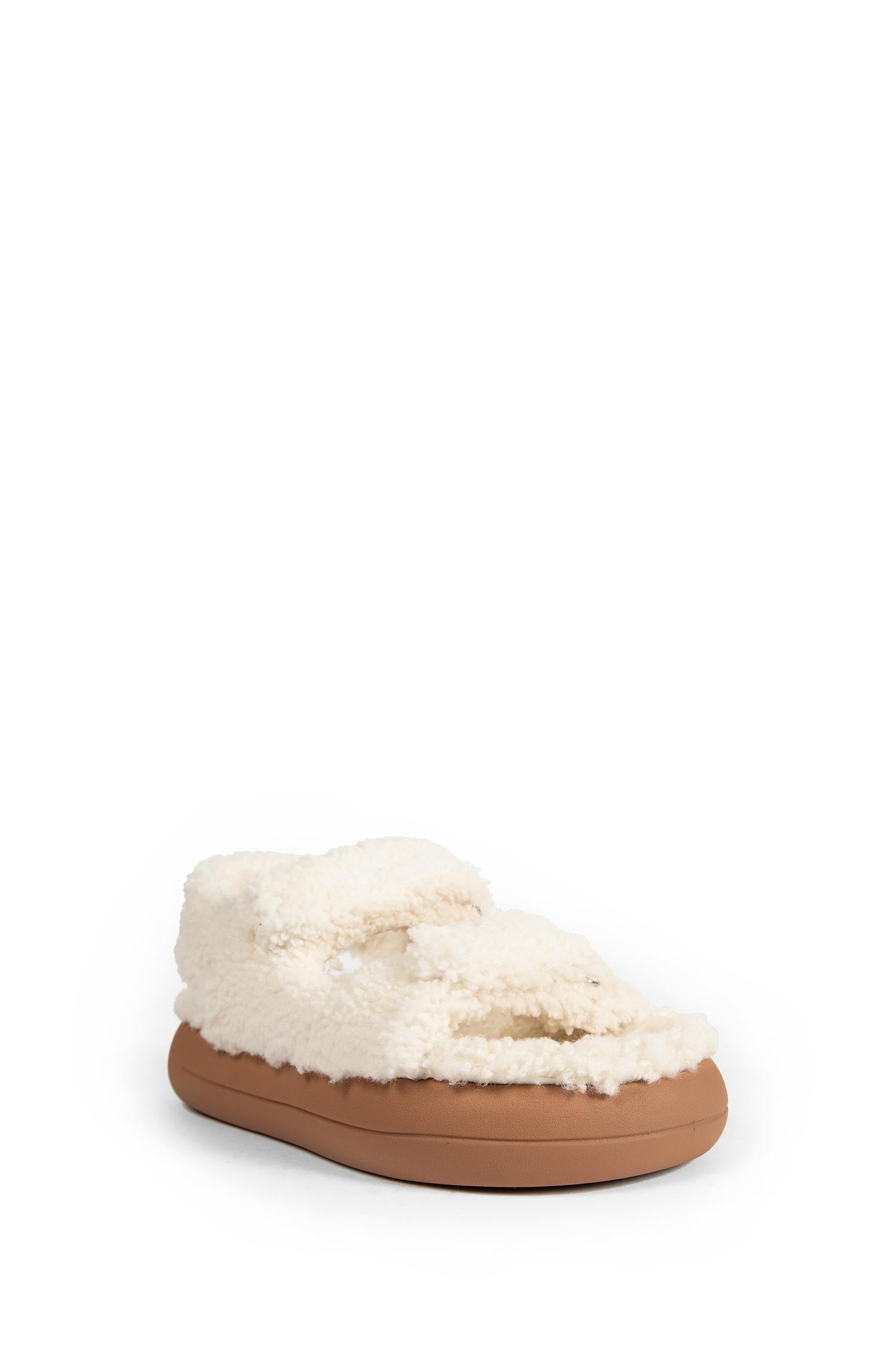 MOON BOOT Shearling Sandals, view 2