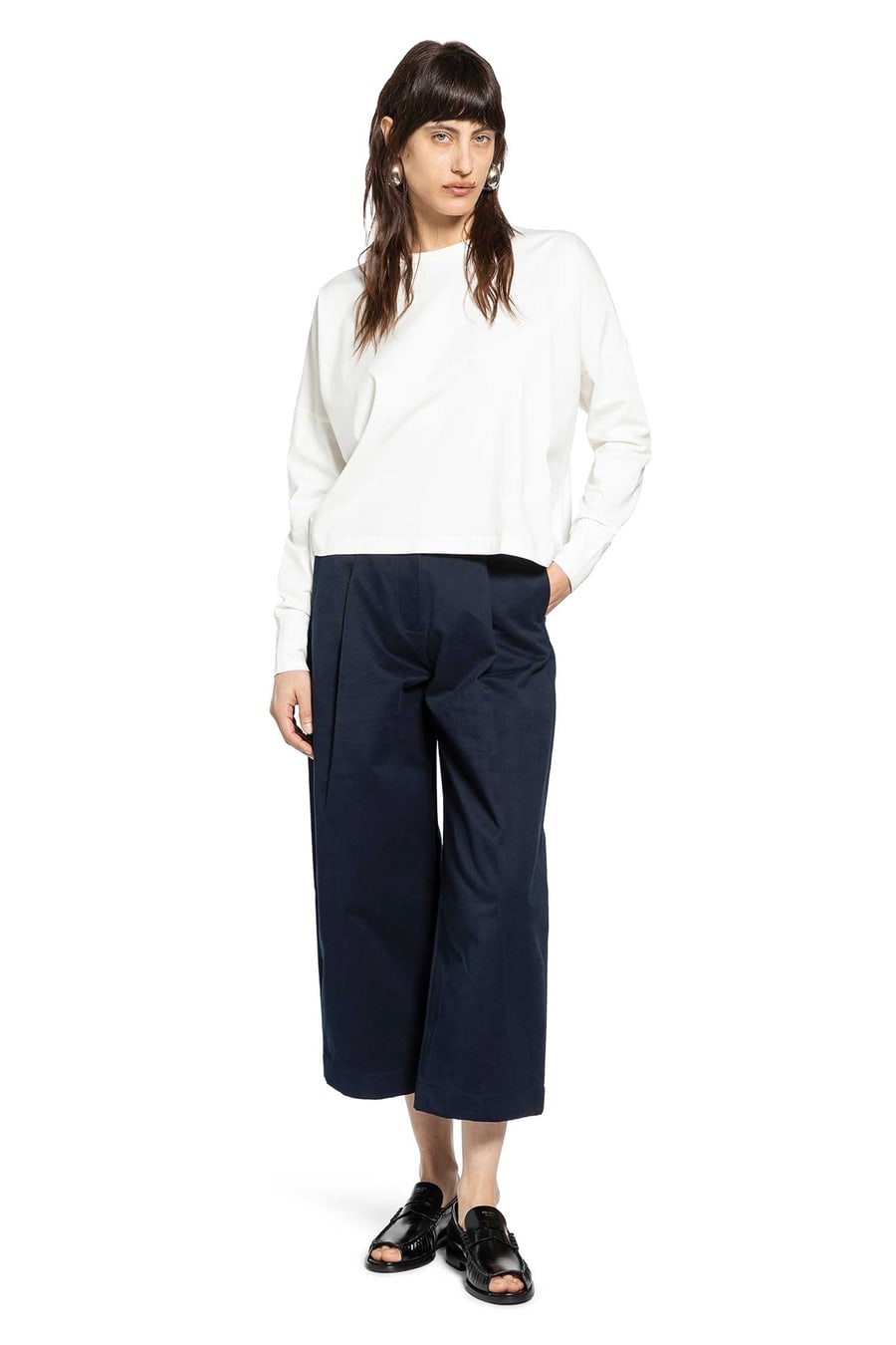 STUDIO NICHOLSON Loop Long Sleeve T-Shirt, view 5