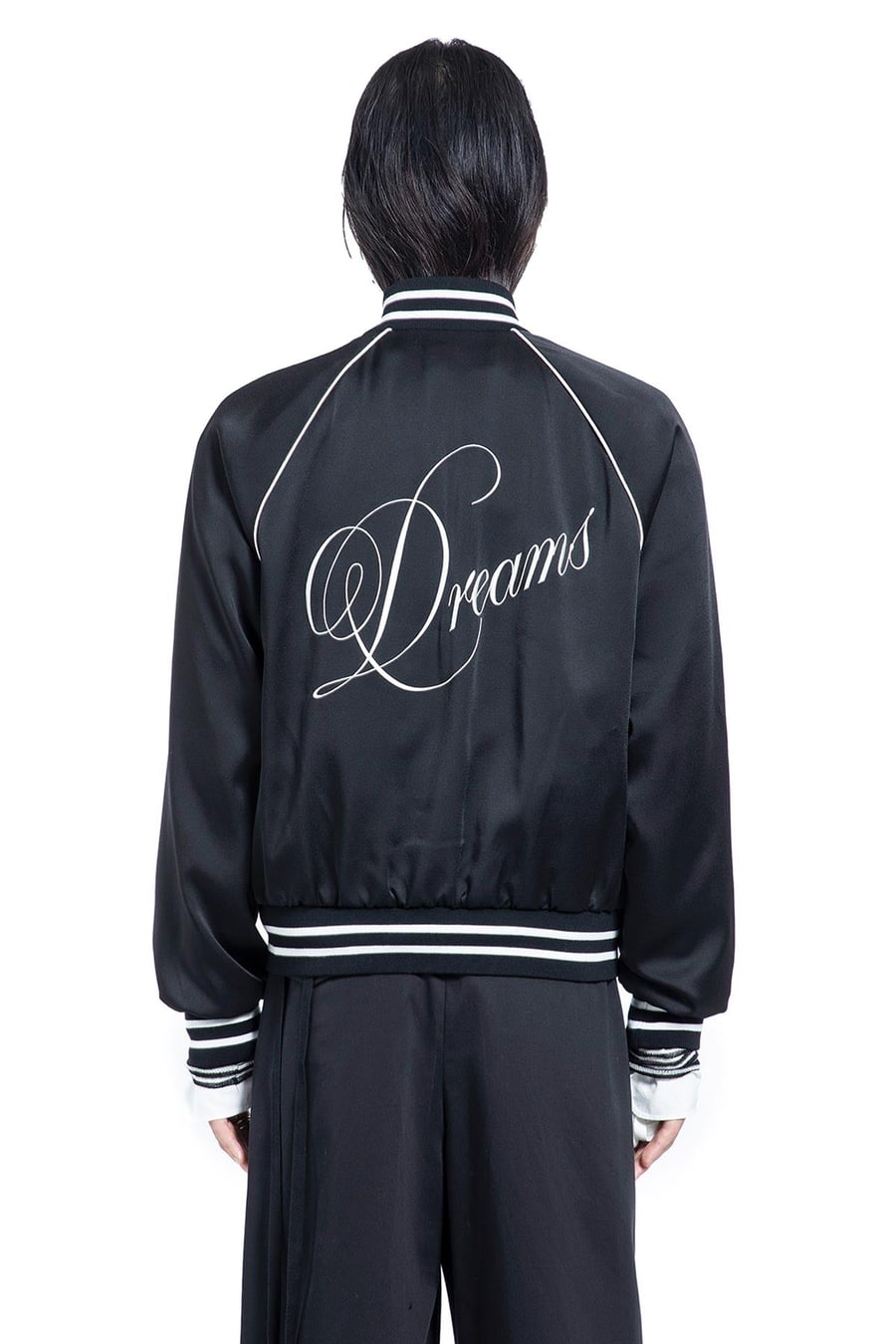 Ann Demeulemeester Esko Bomber in Cady Satin, view 4