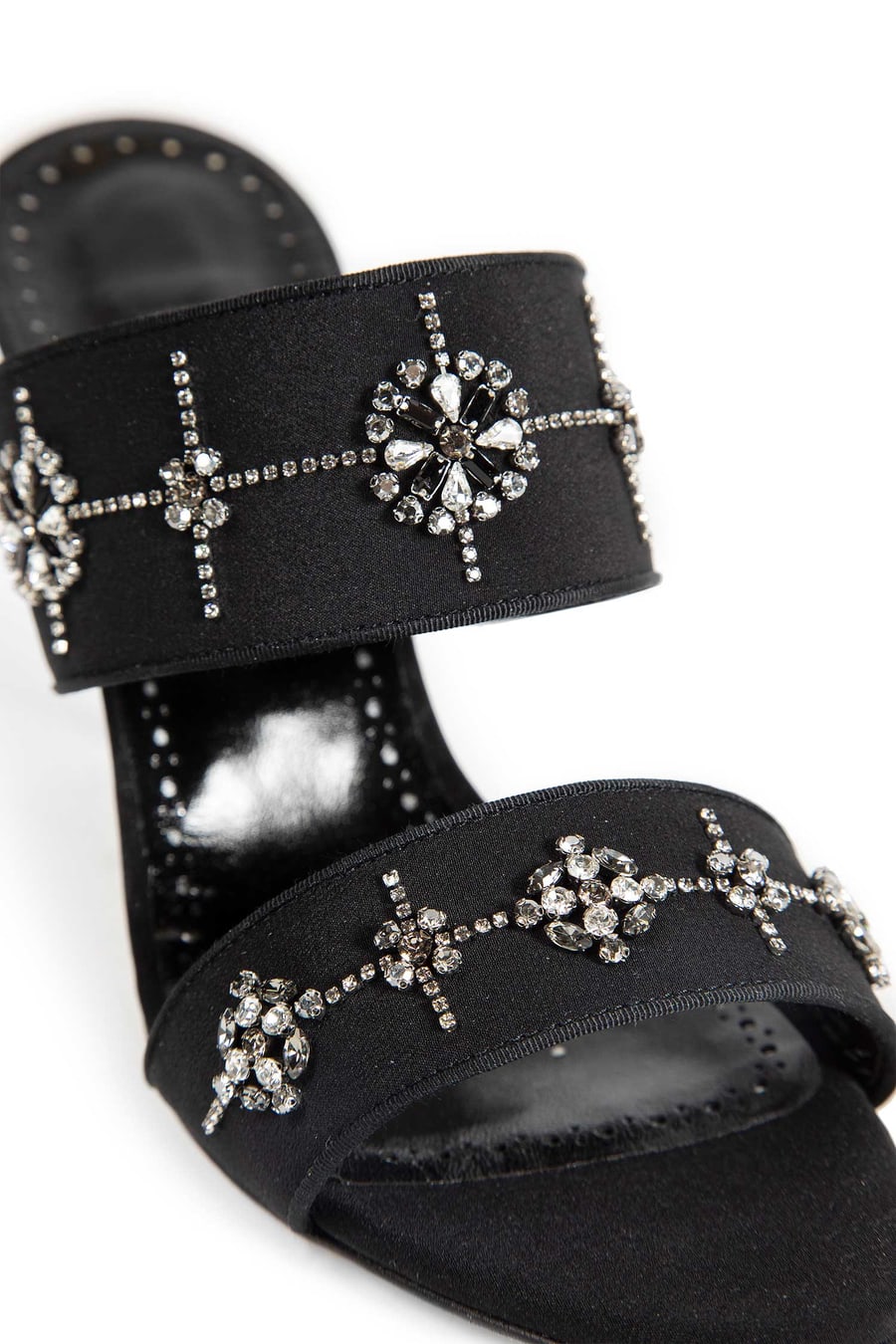 MANOLO BLAHNIK Ralota Crystal Pumps, view 6
