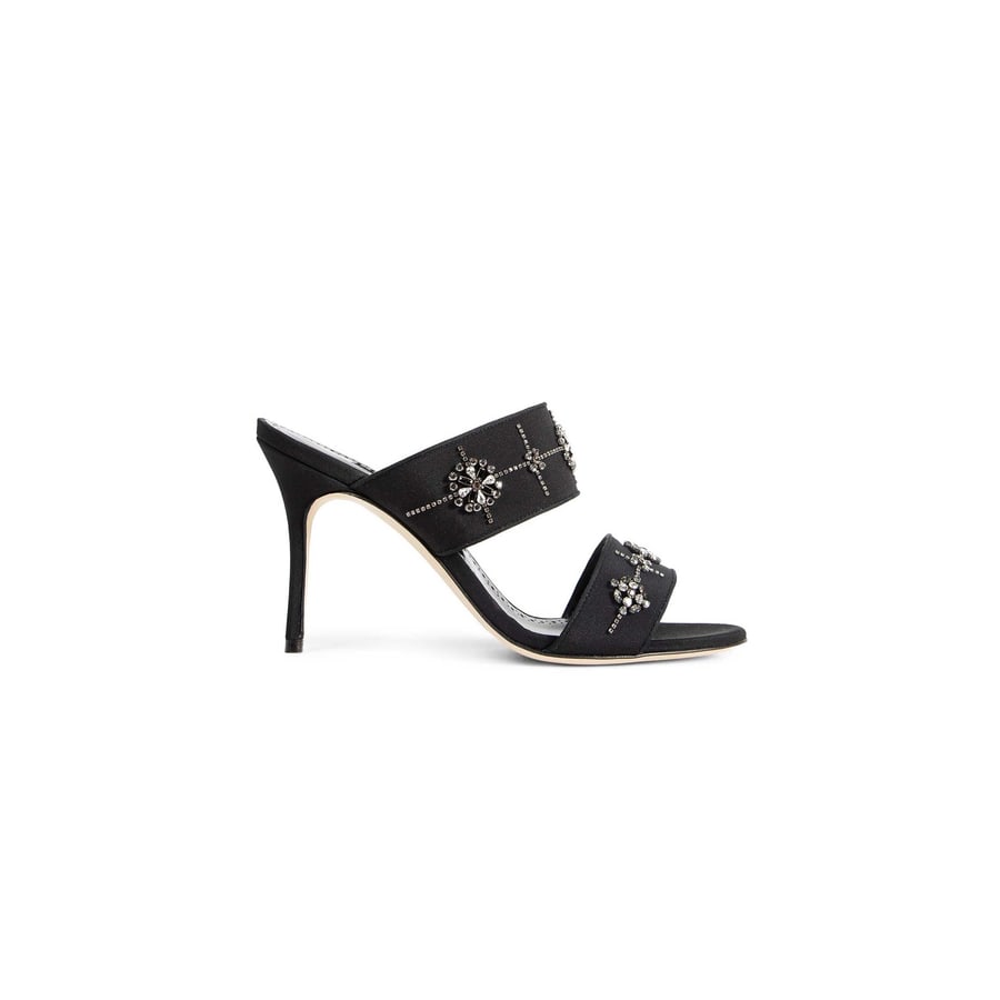 MANOLO BLAHNIK Ralota Crystal Pumps, view 7