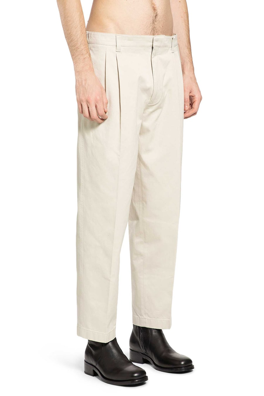 Prada Washed Cotton Chinos, view 3