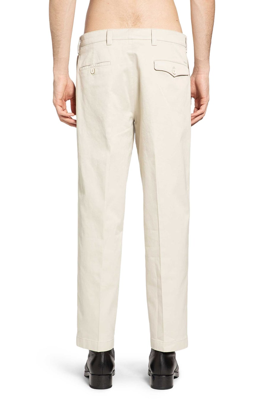 Prada Washed Cotton Chinos, view 4