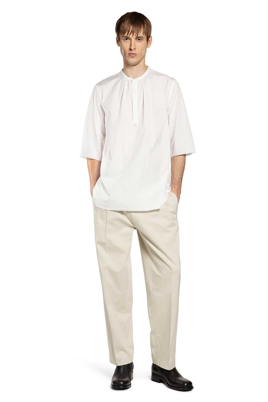 Prada Washed Cotton Chinos, view 5