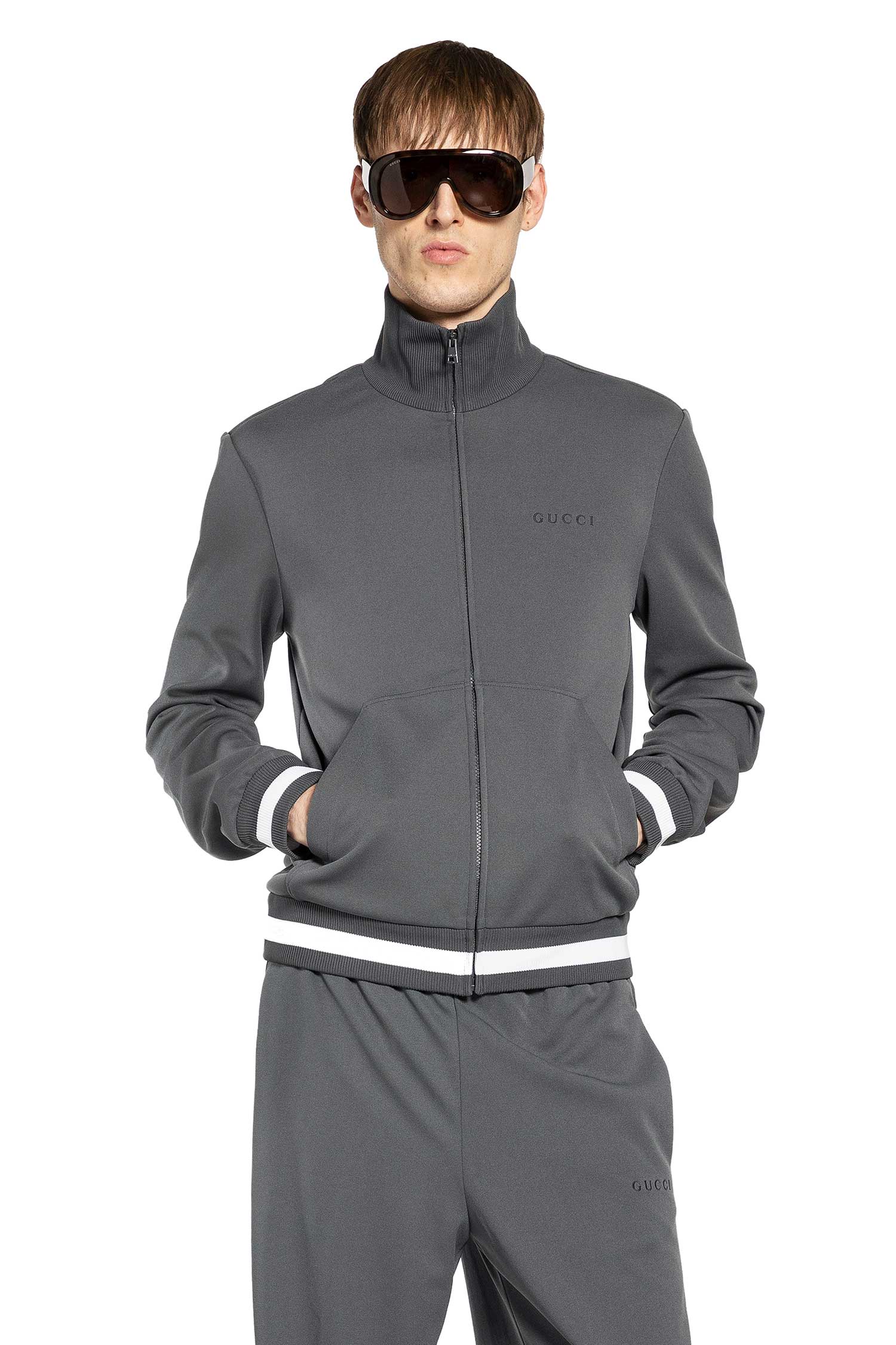 Gucci Technical  Jersey Track Jacket