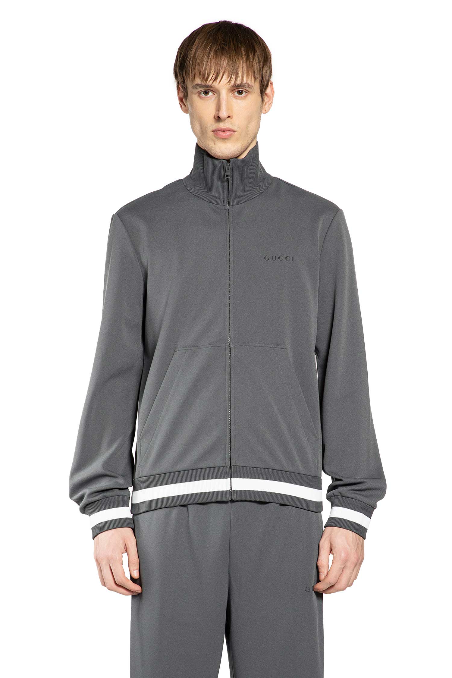 Gucci Technical  Jersey Track Jacket, view 2