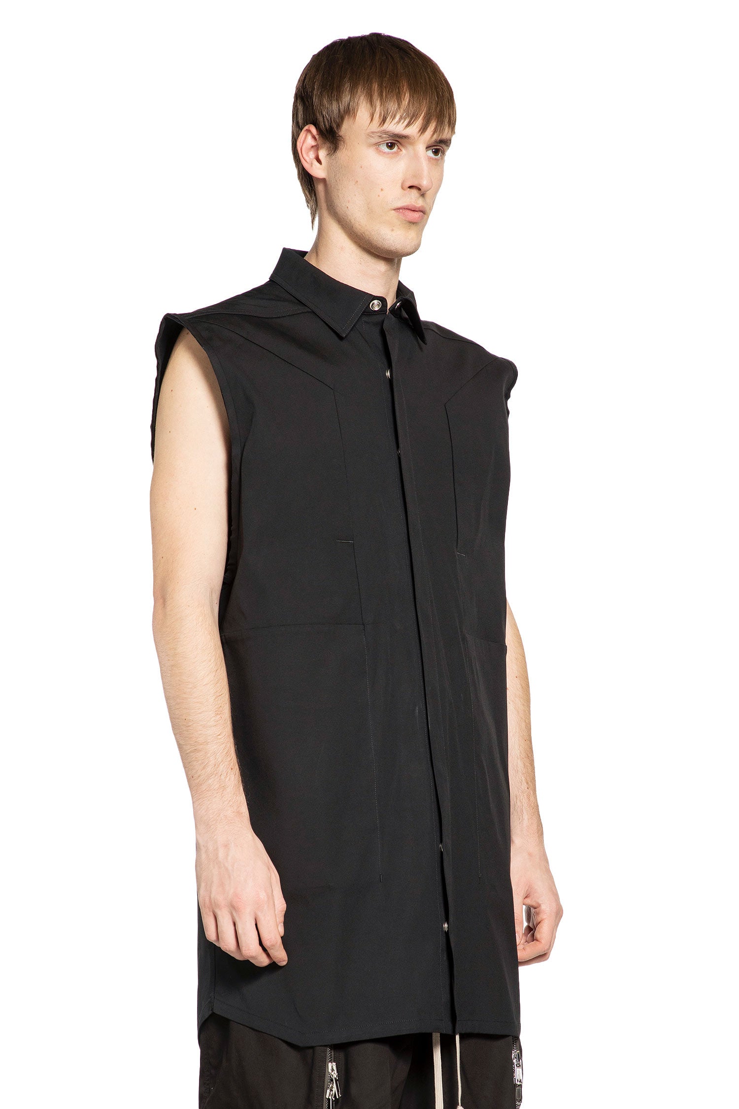 Rick Owens Temple Jumbo SL Outshirt, view 2