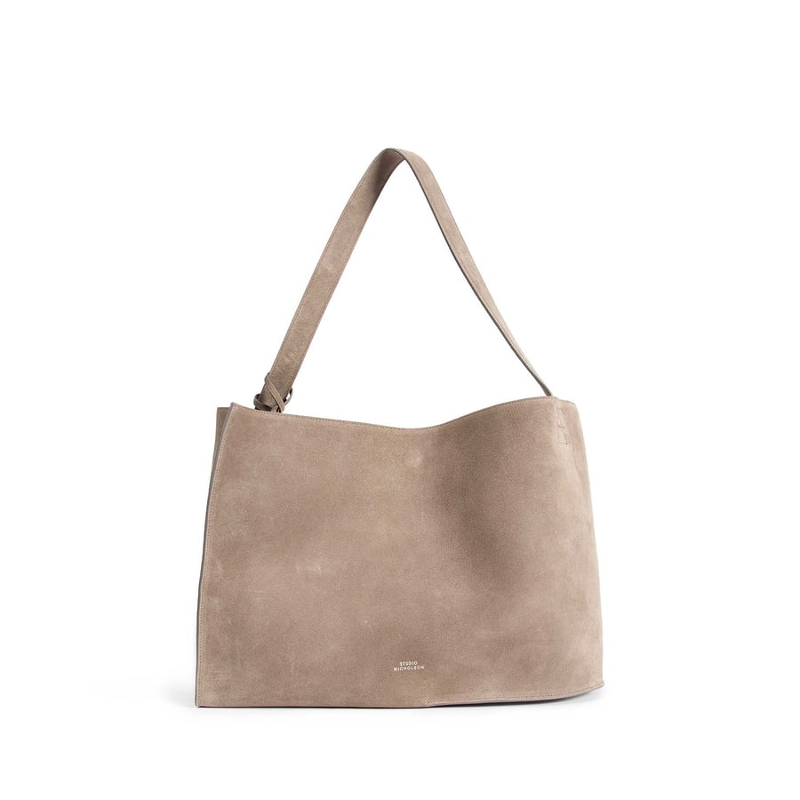 STUDIO NICHOLSON Doublet Suede Tote Bag, view 5