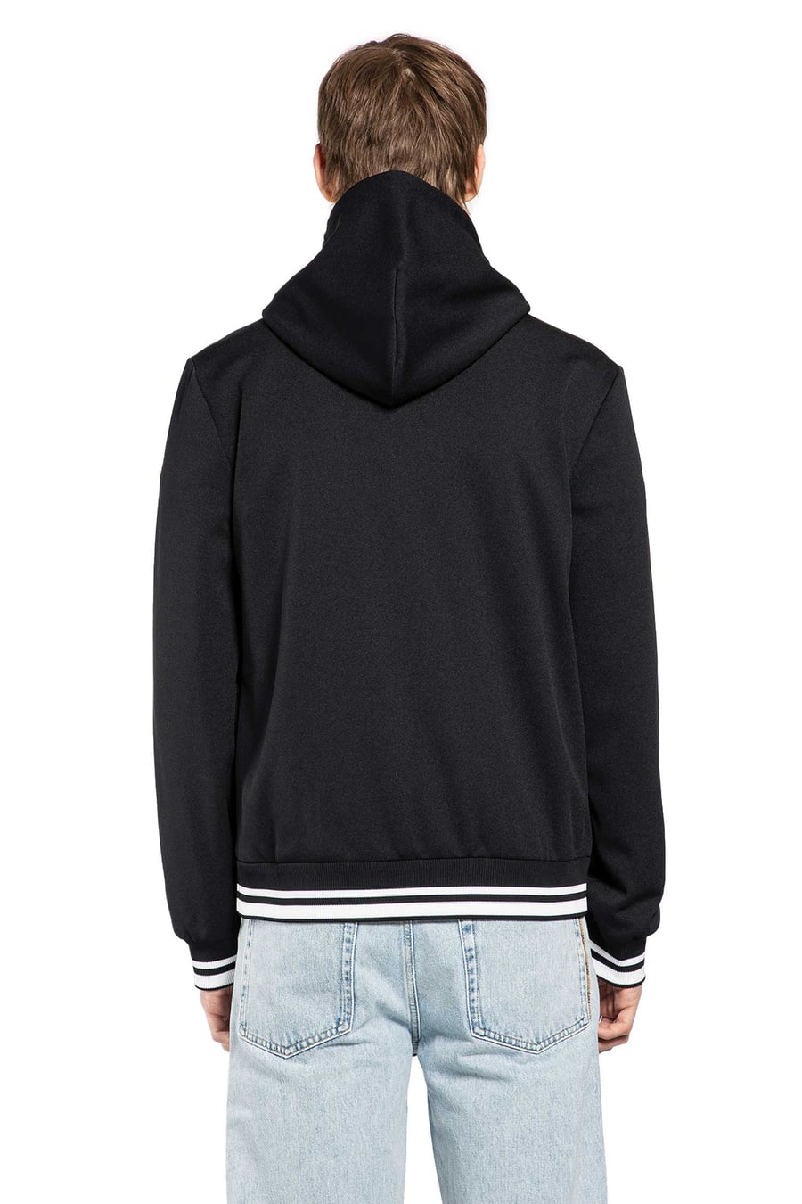 Gucci Technical Jersey Zip-Up hoodie, view 3