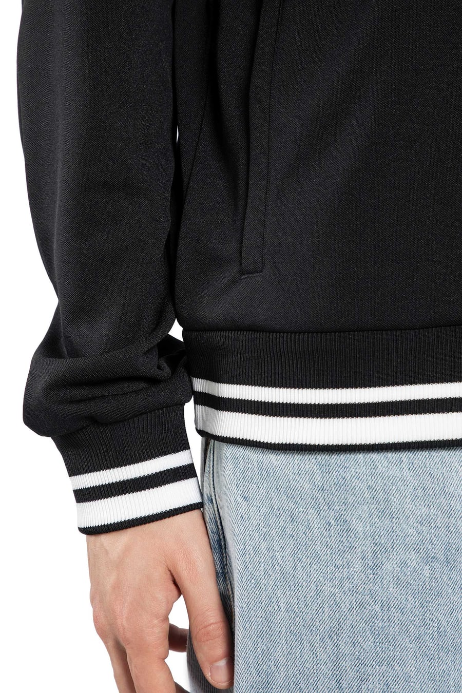 Gucci Technical Jersey Zip-Up hoodie, view 4