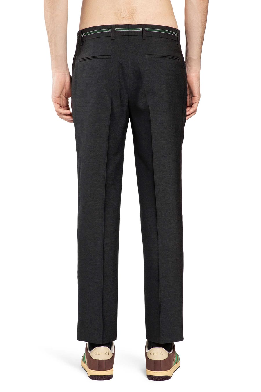 Gucci Wool Straight Leg Pants, view 4