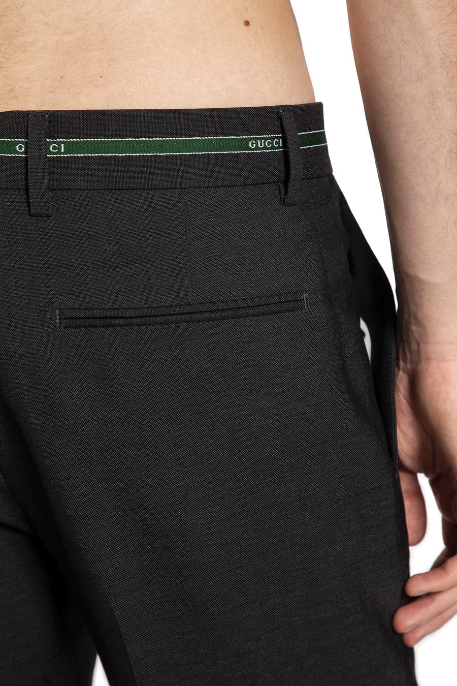 Gucci Wool Straight Leg Pants, view 5