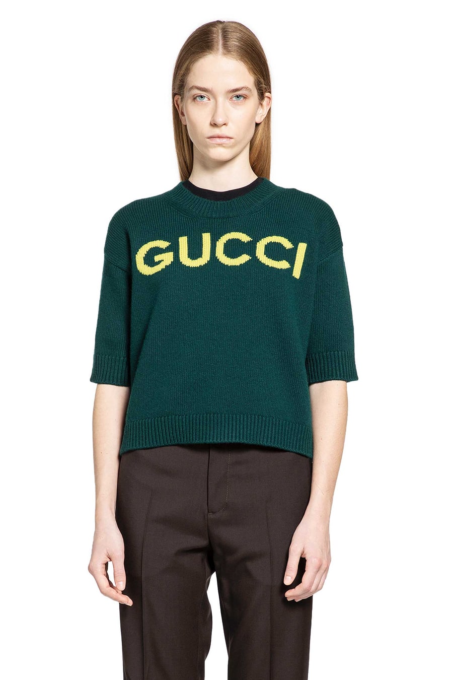 Gucci Gucci Intarsia Wool Top, view 2