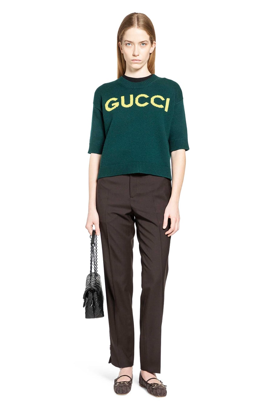 Gucci Gucci Intarsia Wool Top, view 5