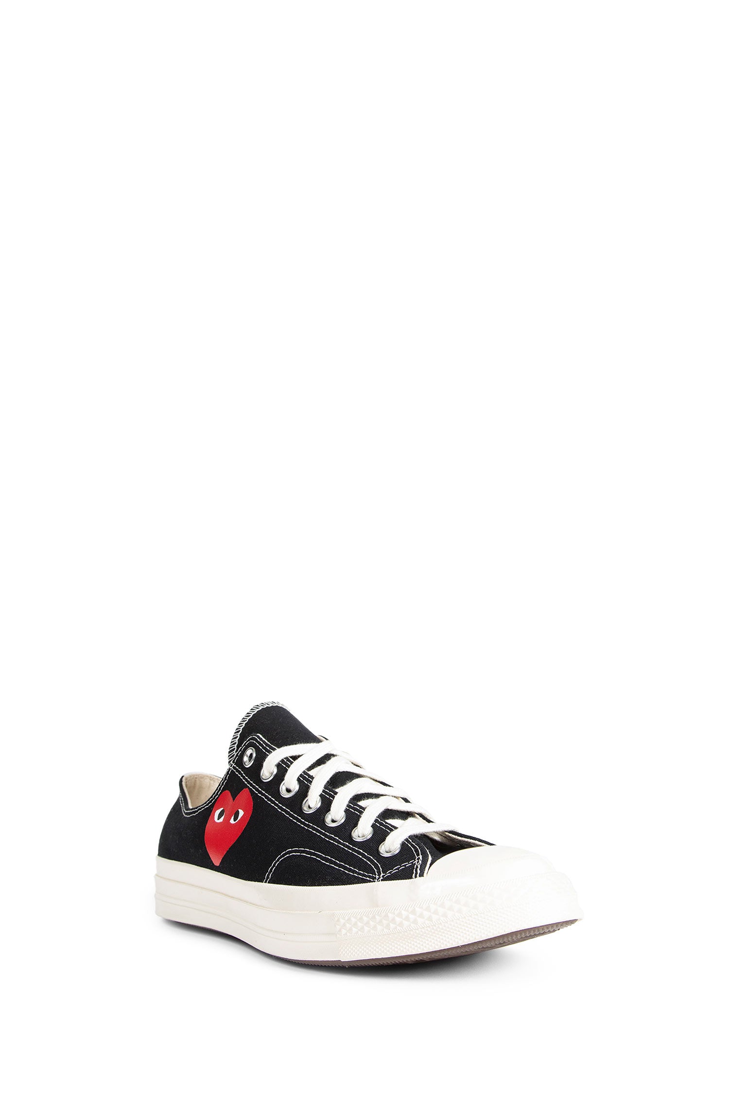 COMME DES GARCONS PLAY Small Red Heart Low Top Sneakers, view 2